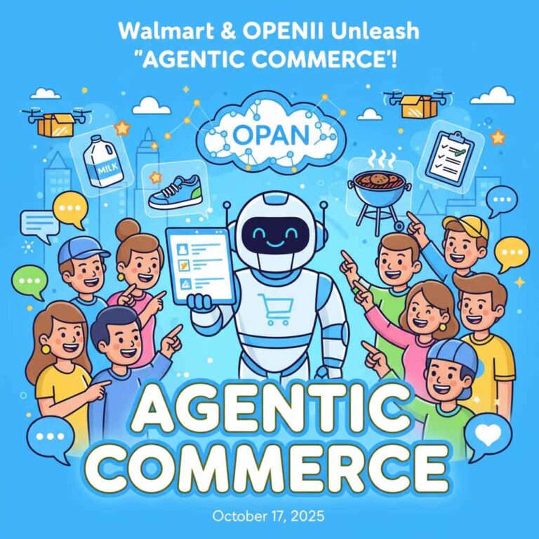 Shop Smarter, Not Harder? Walmart & OpenAI Unleash “Agentic Commerce”!
