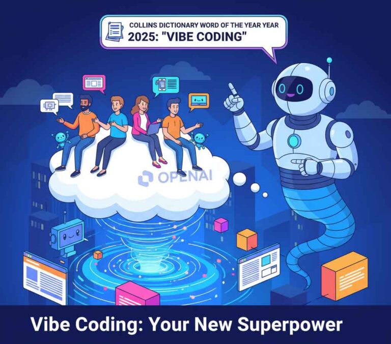 Vibe Coding: Collins Dictionary’s Word of the Year 2025 & Your New Superpower!